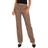 Nelly Low Waist Straight Leg Pants - Taupe