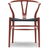 Carl Hansen & Søn CH24 Red/Brown/Black Køkkenstol 76cm