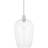 NETLIGHTING Livorno Bright Nickel/Transparent Pendant Lamp 25cm