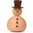 Spring Copenhagen Snowman Natural Dekorationsfigur 14.2cm