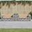 vidaXL with Gabion 65.5cm H x 314cm W x 71cm D Garden Bench