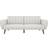 Novogratz Brittany Futon Cool Gray Sofa 81.5" 3 Seater