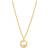 Lund Copenhagen Marguerit Necklace - Gold/White