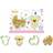 Decora BABY GRO AND BARDA YARN 2 TLG Utstickare 8 cm
