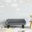 vidaXL sofa til børn 70x40x24 velour mørkegrå