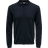 Only & Sons Long Sleeves Knit Polo Shirt - Blue/Dark Navy