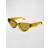 Bottega Veneta Injected Sunglasses - Brown/Yellow