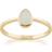 Gemondo Classic Pear Shaped Opal Ring in 9ct Yellow Gold