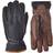 Hestra Wakayama 5-Finger Ski Gloves - Navy/Brown