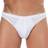 Hom Herr Comfort Micro Briefs herrtrosor, underkläder, kalsonger, premium bomull – marinblå Vit