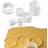 Shein 6pcs Round Cookie Utstickare