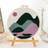 Shein Mountain Pattern Poke Embroidery Kit 5pcs
