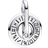 Pandora ME Zodiac Wheel Medallion Charm - Silver/Transparent