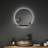 Paulmann Miro LED Illuminated Mirror 11 W Varmhvid Sort Vægarmatur
