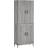 vidaXL Highboard Grey Sonoma Sideboard 180x69.5cm