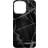 Ideal of Sweden Mobilskal iPhone 15PM Black Thunder Marble