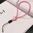 Shein Heart Decor Phone Lanyard