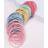 Shein 100pcs Toddler Girls Solid Hair Tie