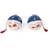 Lexington Papier Maché Christmas Balls 2-pack White/blue Juletræspynt