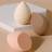 Shein Wet And Dry Dual-Use Makeup Sponge Set - Olive Cut Shape