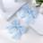 Shein 2pcs Toddler Girls Heart Pattern Bow Alligator Hair Clip