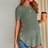 Shein Maternity Button Detail Curved Hem Tee