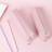 Shein Solid Color Textured Stationery Bag 1pc