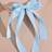 Shein Shiny Ribbon Bowknot Large Hanging Hair Clip 1pc