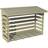 Forest Garden Large Pent Log Store (69795)