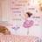 Shein Figure Slogan Graphic Wall Sticker