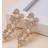 Shein 2pcs Women Faux Pearl & Rhinestone Butterfly Glamorous Minimalist Hair Clip