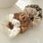 Shein 4pcs Leopard Pattern Scrunchies For Daily Hair