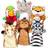 Melissa & Doug Safari Buddies Hand Puppets