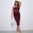 Shein Maternity Rib Knit Halter Top and Pencil Skirt Set