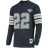 Mitchell & Ness Men's Emmitt Smith Navy Dallas Cowboys Throwback Retired Player Name and Number Long Sleeve Top