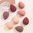 Shein 8pcs Makeup Sponge, Suitable For Cream & Powder Concealer, Loose Powder Makeup Applicator