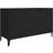 vidaXL Engineered Wood Black Skænk 100x60cm