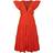 Vero Moda Jarlotte Dress - Spicy Orange