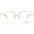 Saint Laurent SL 314 006 Gold Size Frame Only Blue Light Block Available Gold