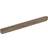 Ifö trægreb: L=28.4cm, B=2.8cm, T=1.9cm, Nøddetræ hickory 1stk