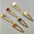 Shein 6pcs Women Solid Casual Alligator Hair Clip