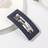 Shein 1pc Women Hollow Out Rectangle Fashion French Clip For Hair