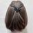 Shein 1pc Crystal Hair Clip