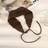 Shein Solid Knit Hair Band For Daily Use For Girls Hairstyles Casual Boho Bandana