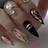 Shein Transform Your Nails with 24pcs Long Almond Bronzing Glitter Powder Nail Nail