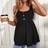 Shein Maternity Button Front Solid Tank Top