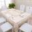 Shein Lace Tablecloth Beige (90x40cm)