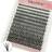 Shein False Eyelashes, 1Box 40D Faux Mink Individual False Eyelashes Volumized Fake Eyelashes Eye Lashes Extension Enlarged Double Eye False Eyelashes Gift