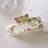 Shein 1pc Vintage Floral Print Hair Claw Clip