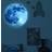 Shein Plastic Modern Moon Pattern Wall Sticker